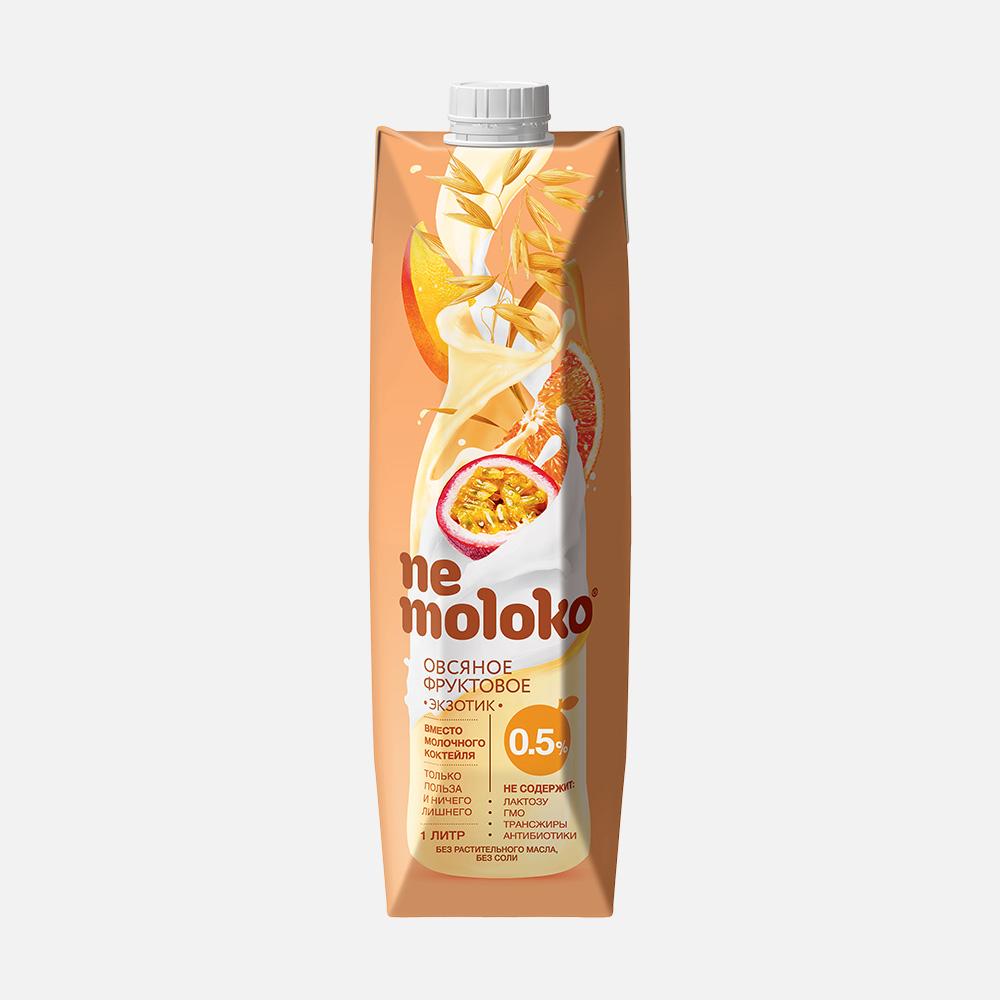 

Напиток овсяный Nemoloko Экзотик 0.5% 1л