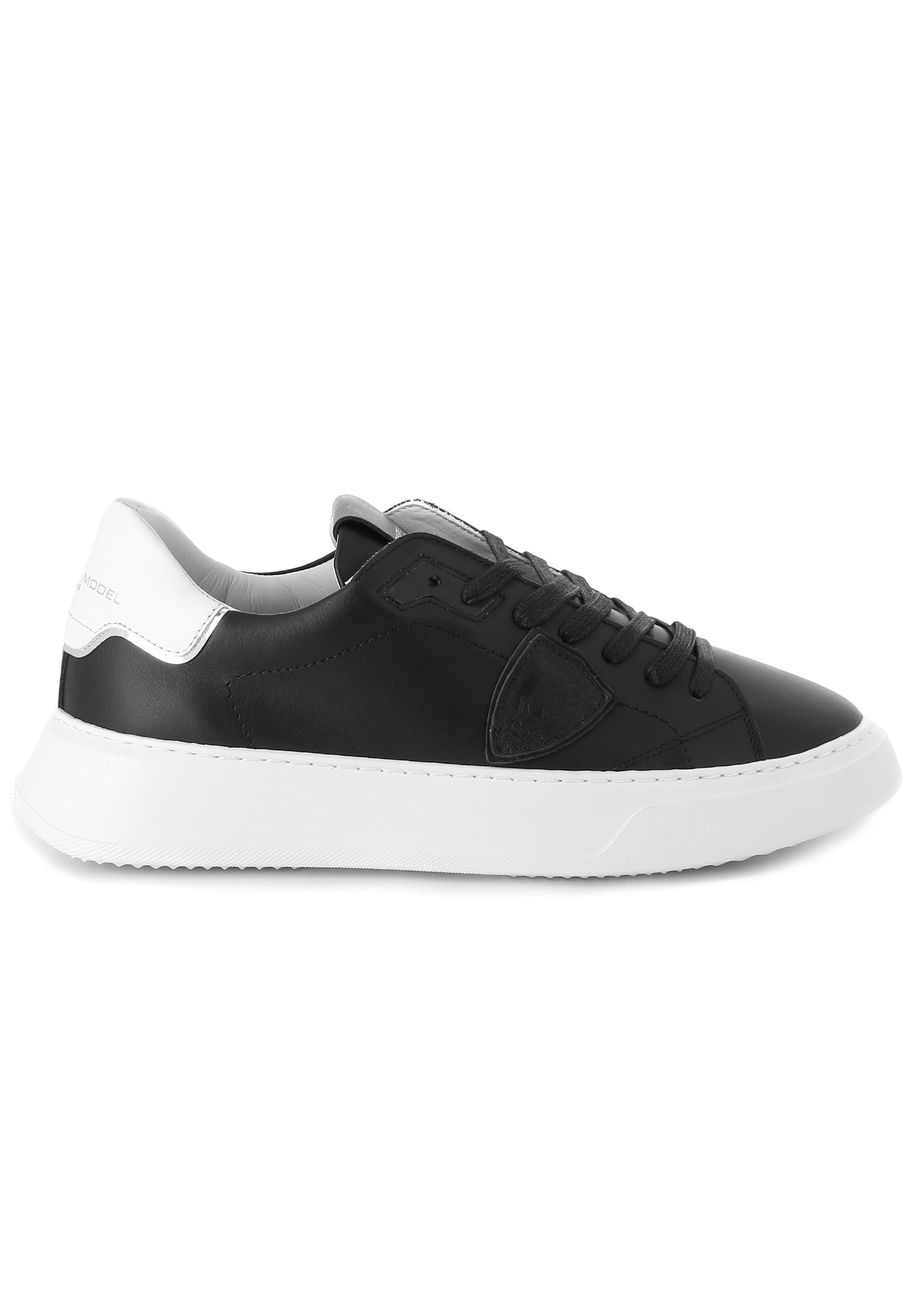 

Кеды мужские PHILIPPE MODEL 124990 черные 43 EU, 124990