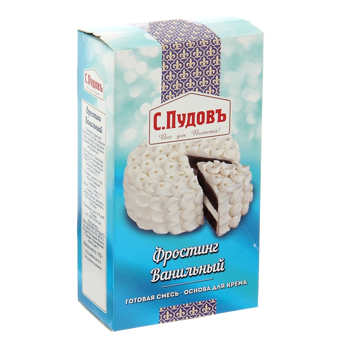 

Фростинг ванильный С. Пудовъ, 100 г