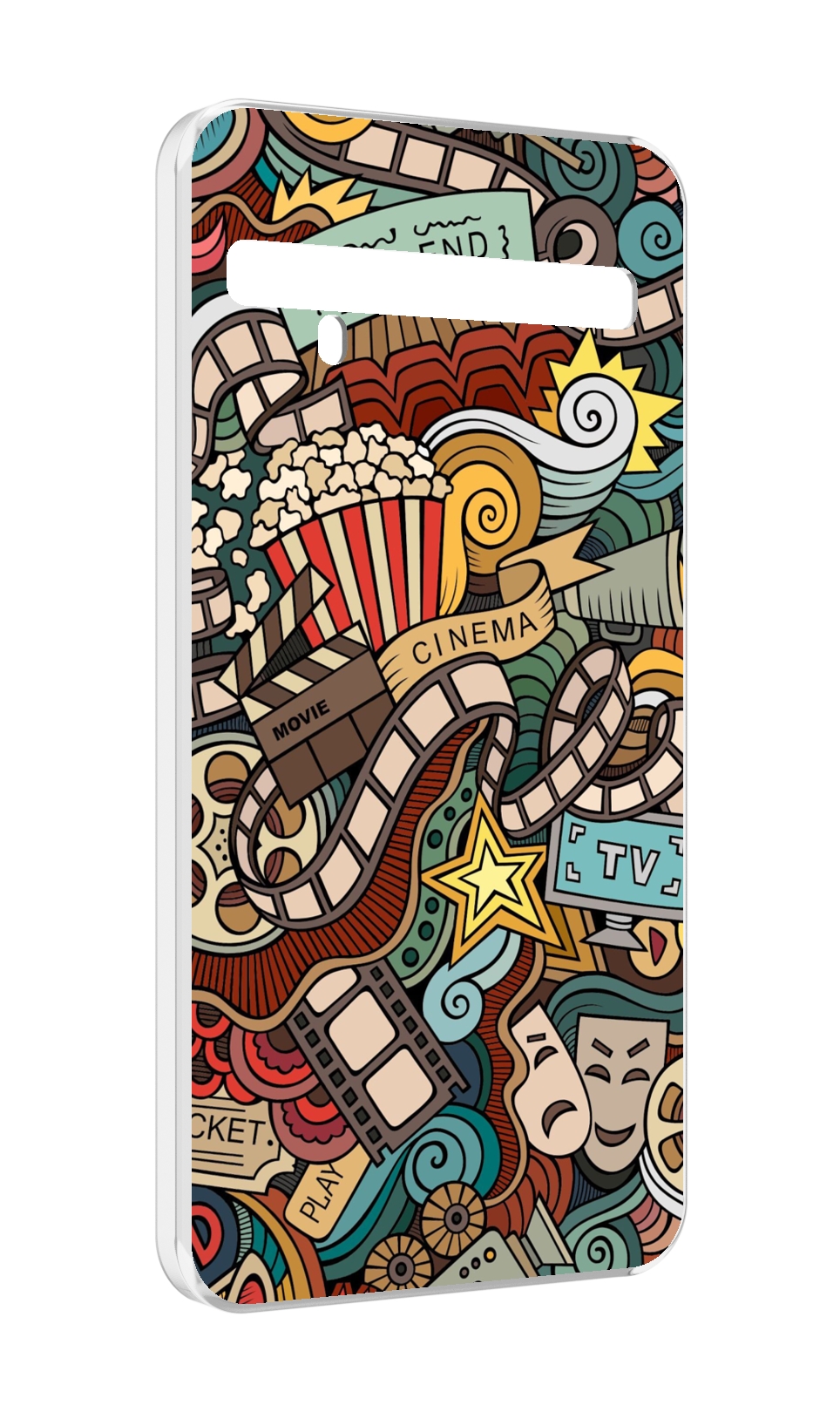 

Чехол MyPads любимое кино для TCL 10 Pro / TCL 10 + Plus, Прозрачный, Tocco