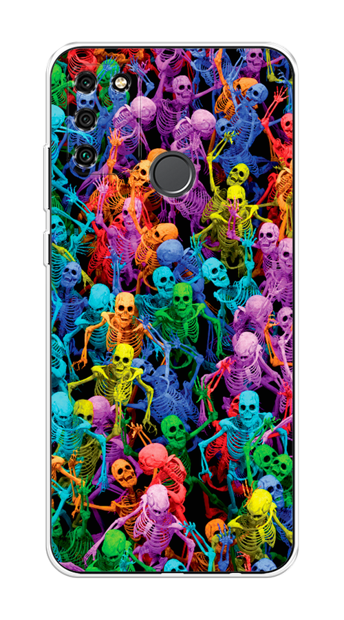 

Чехол на Honor 9A "Вечеринка скелетов", Фиолетовый;желтый;оранжевый, 612350-6
