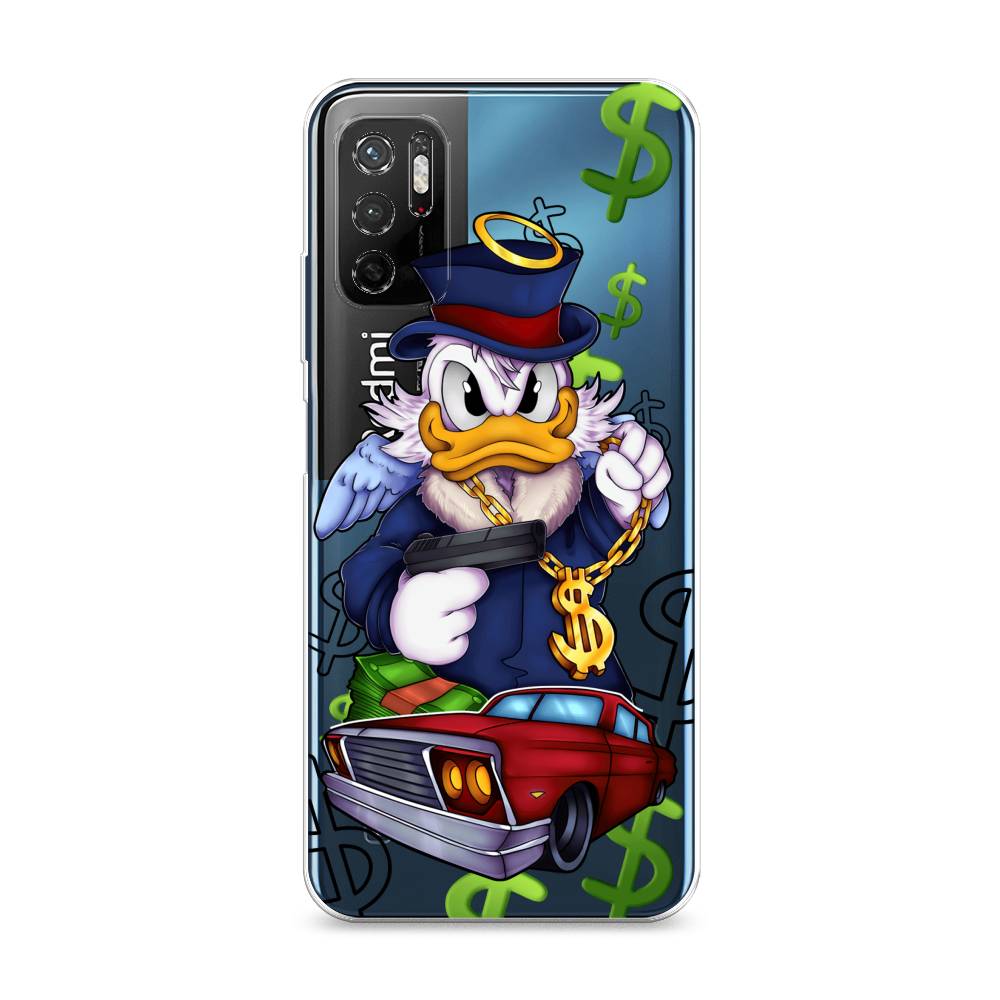 

Чехол на Xiaomi Redmi Note 11SE "Scrooge McDuck with a Gold Chain", Красный;синий;белый, 315950-6