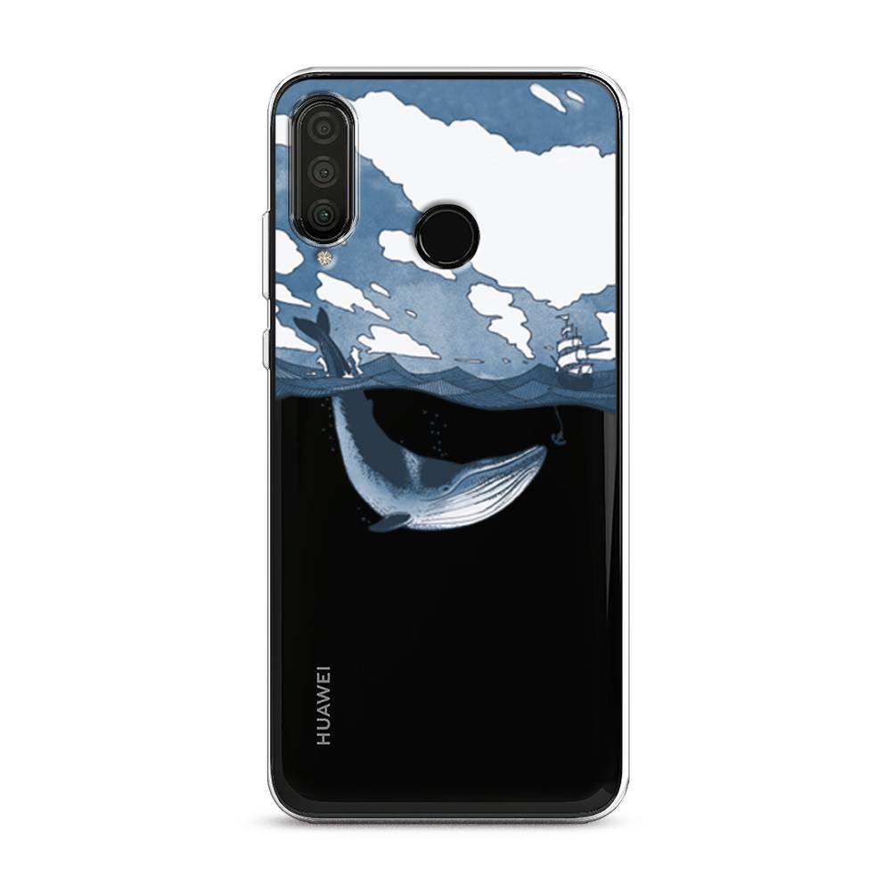 

Чехол на Huawei P30 Lite/Honor 20S/20 Lite 2020 "Большой кит", Синий, 611250-1