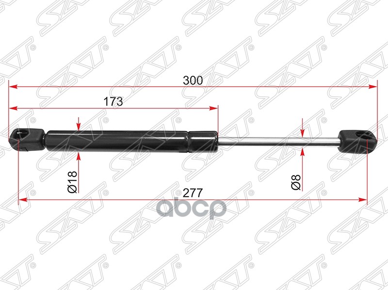 

Амортизатор Крышки Багажника Volkswagen Passat 00-05 Sat арт. ST-3B5827550E