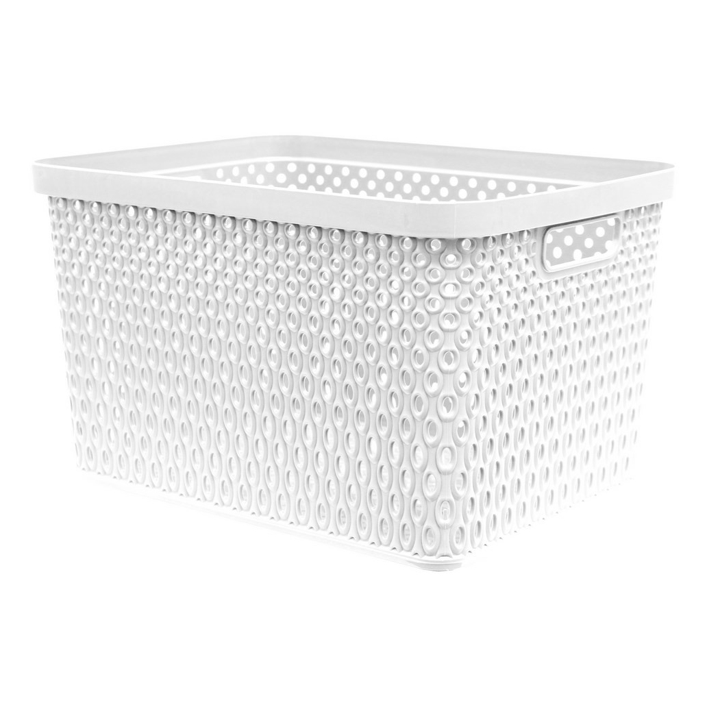 

Корзина универсальная Turan Smartware Katre White 22 x 27,7 x 37 см 18 л белая
