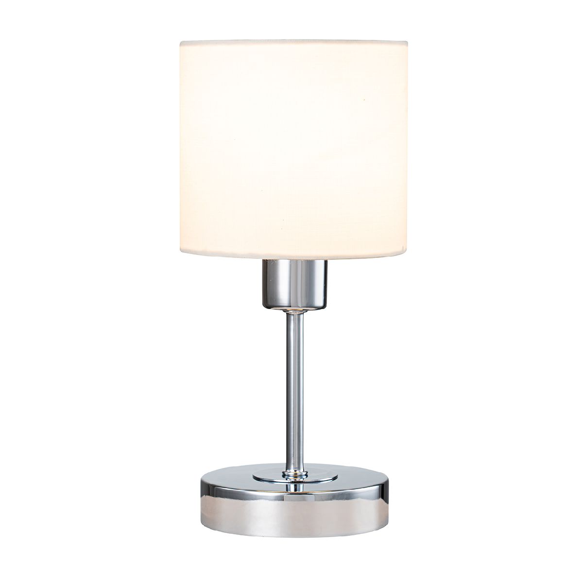 

Настольная лампа Escada Denver 1109/1 Chrome/Beige, E14, 40W