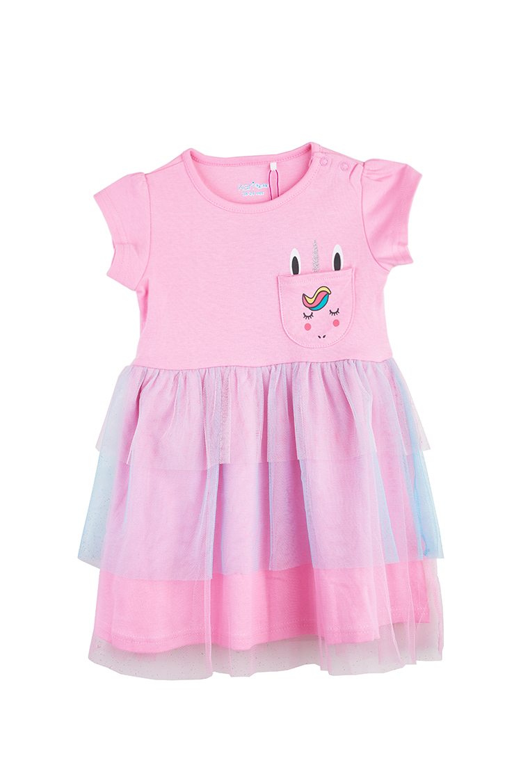 фото Платье детское kari baby ss20b05100501 розовый р.80