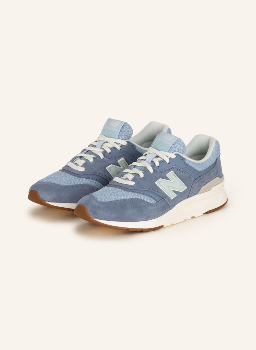 фото Кроссовки женские new balance 1001303978 синие 37.5 ru (доставка из-за рубежа)