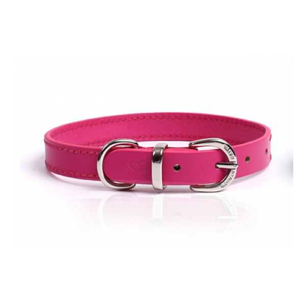 фото Ошейник для собак w&s альбион цветной, розовый, l