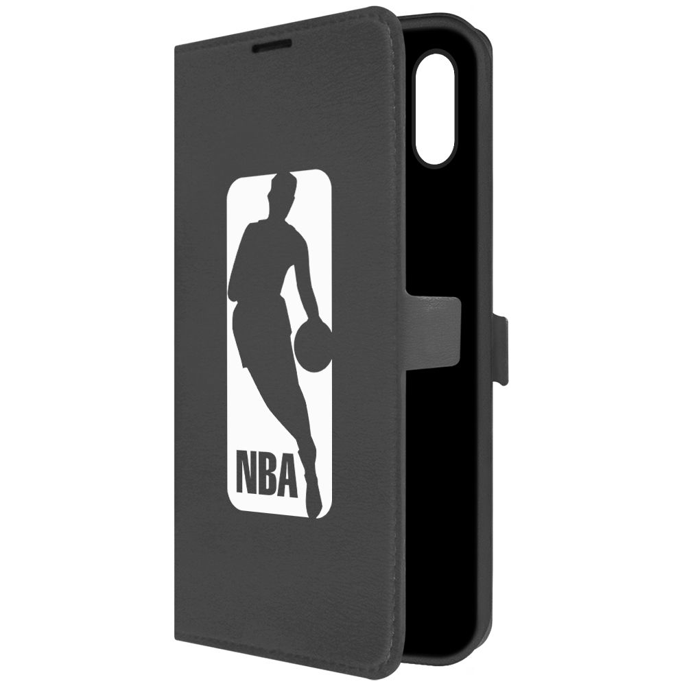 

Чехол-книжка Krutoff Eco Book для Xiaomi Redmi 9A NBA черный