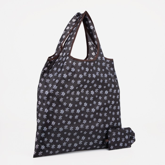 

Сумка хозяйственная без застежки, цвет чёрный, Черный