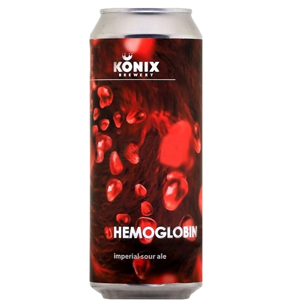 

Пивной напиток Konix Brewery Гемоглобин красный 450 мл, Красное