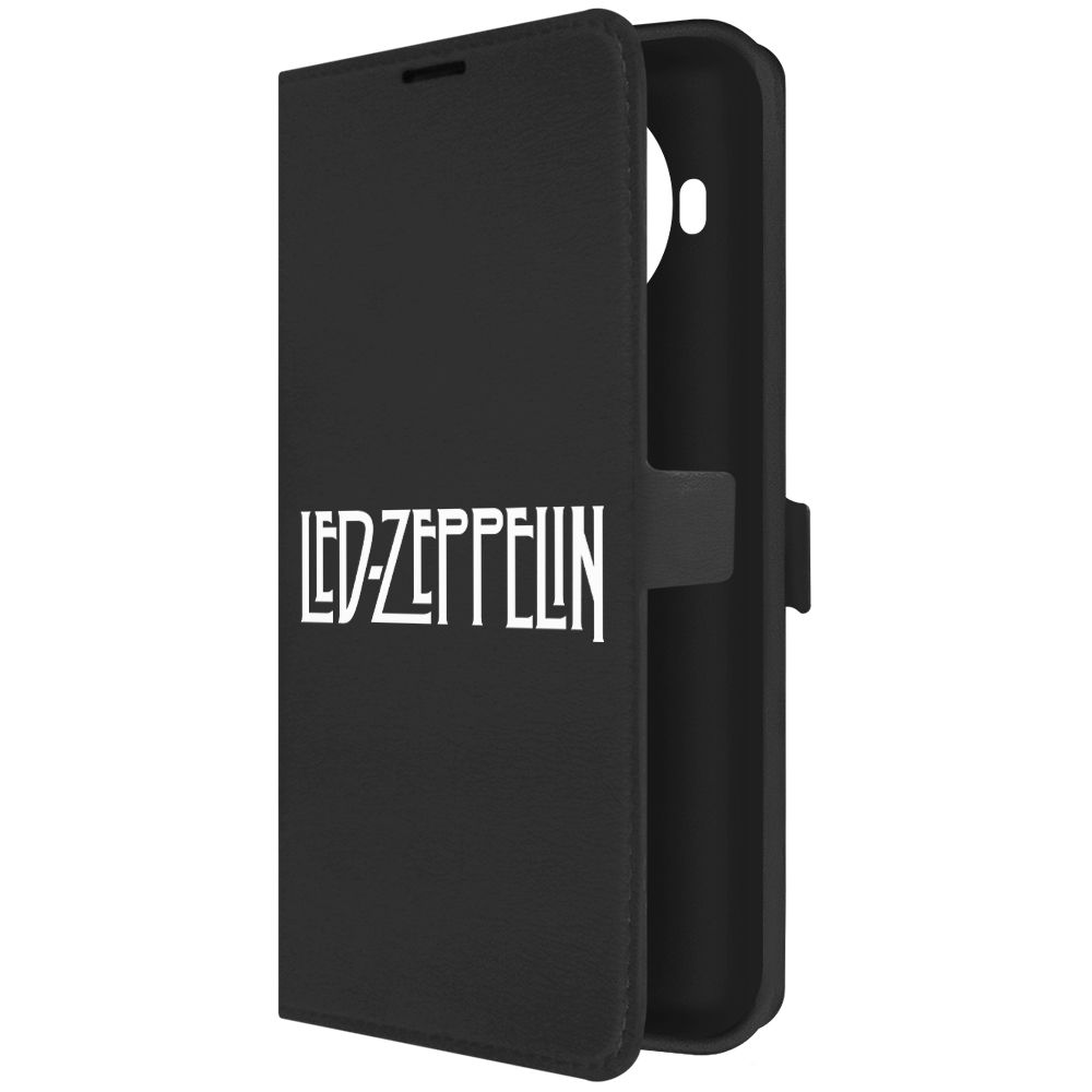 

Чехол-книжка Krutoff Eco Book для Xiaomi Mi 10T Lite Led Zeppelin черный