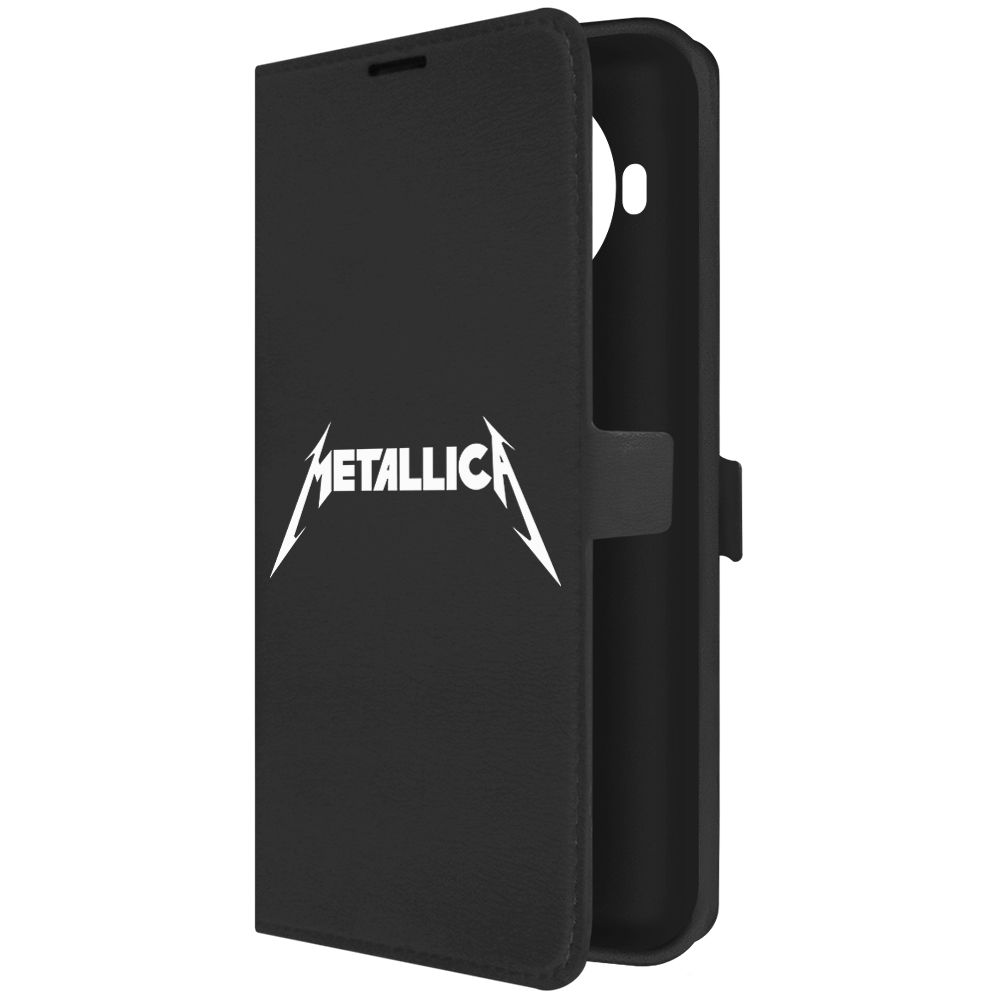 

Чехол-книжка Krutoff Eco Book для Xiaomi Mi 10T Lite Metallica черный