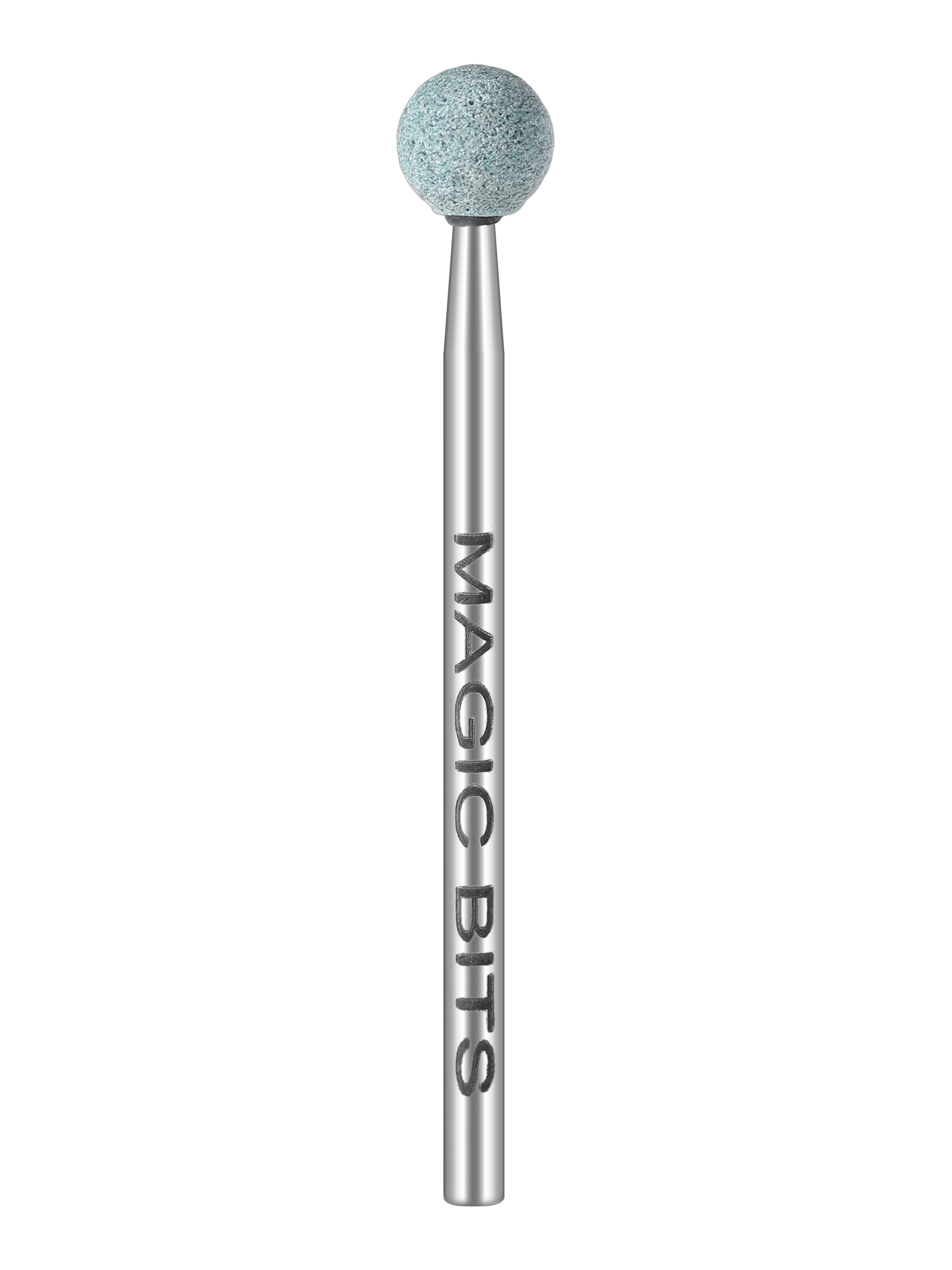 Фреза для маникюра Magic Bits шар, корундовая круглая мягкая насадка для педикюра, 6 мм насадка на глушитель 106×63 мм посадочный 63 мм
