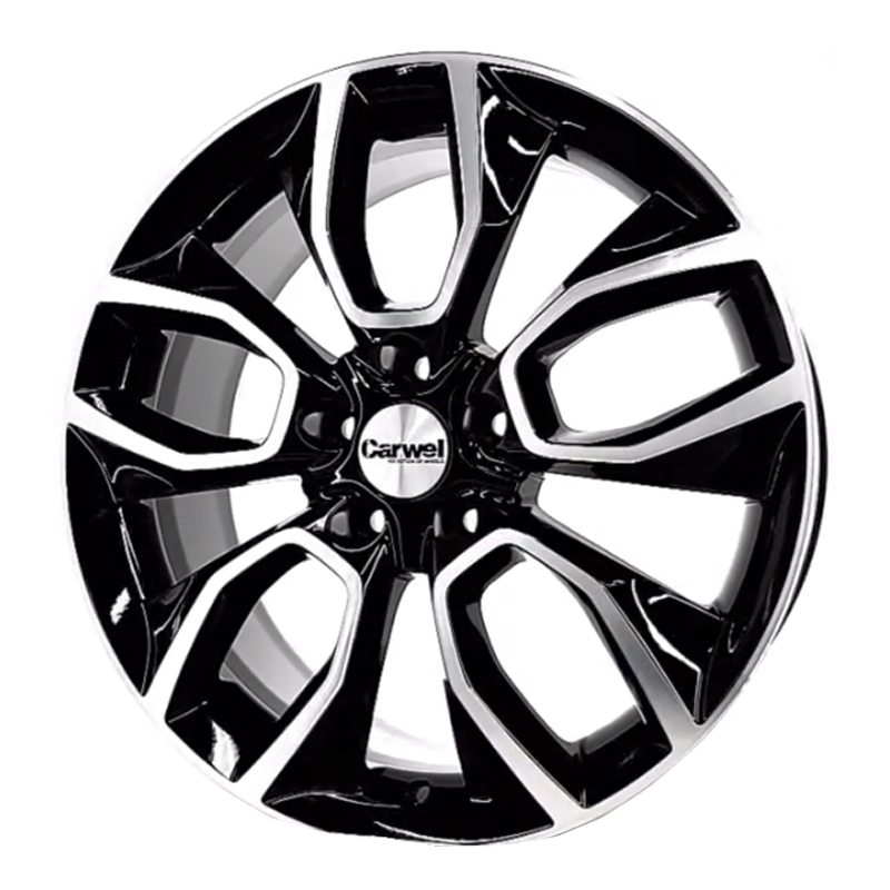 

Колесный диск R18 5x114,3 7j Et45 60,1 Carwel Хасан 202 (Camry) Ab CARWEL 97233 Ab, Черный;серебристый