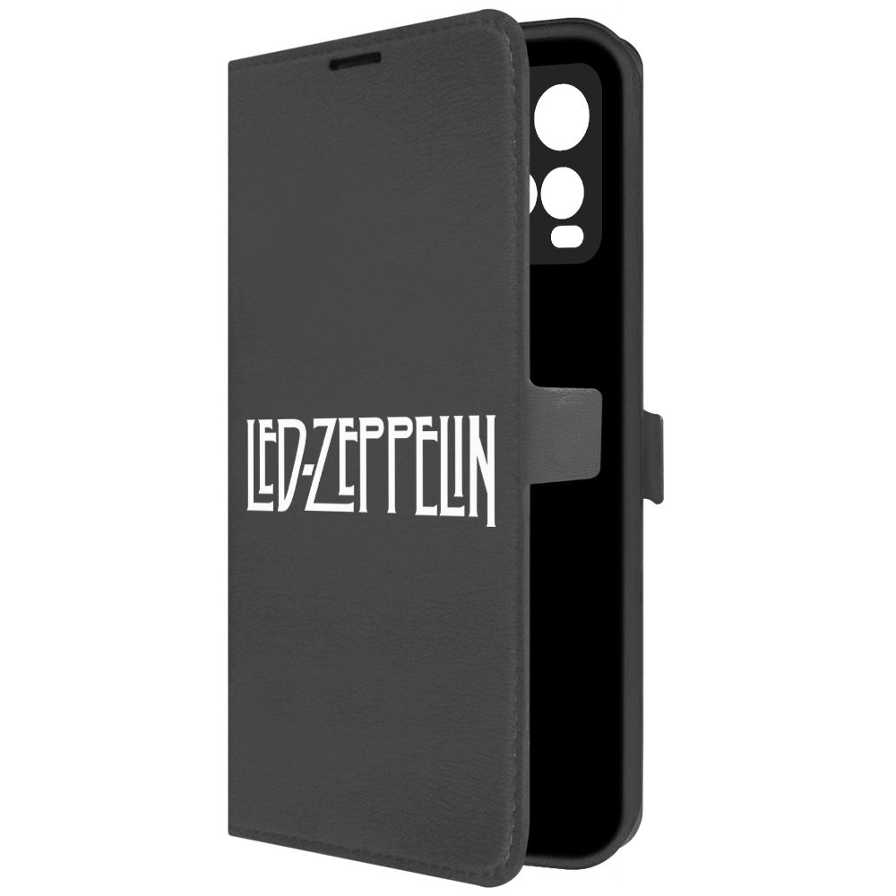 

Чехол-книжка Krutoff Eco Book для Vivo Y21 Led Zeppelin черный
