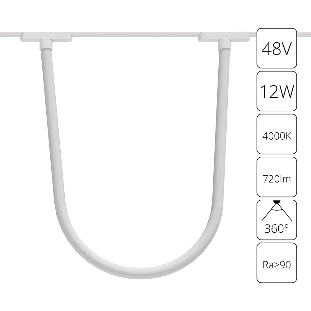 

Трековый магнитный светильник Arte Lamp Rapid A6167PL-1WH, Rapid