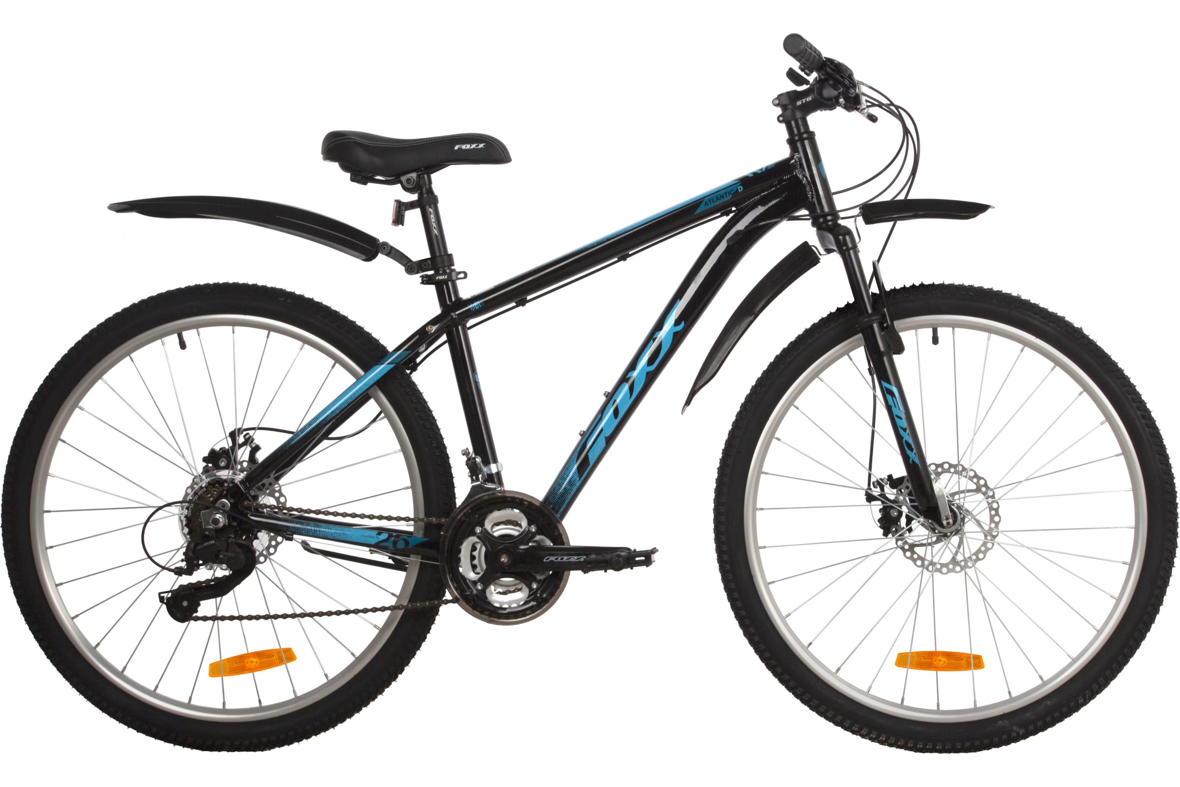 

Велосипед взрослый Foxx 26AHD.ATLAND.16BK2 черный, Atlantic D