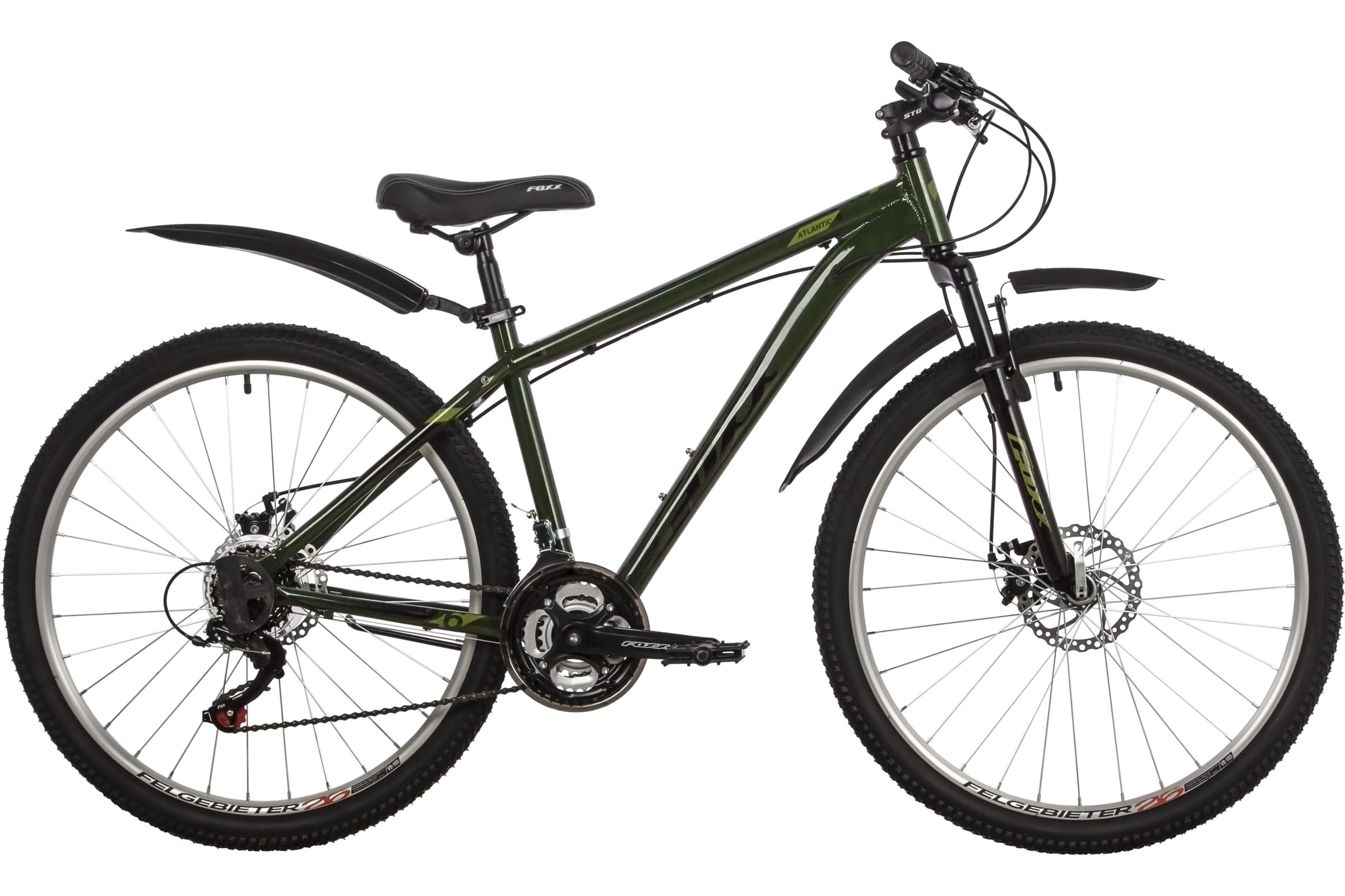 

Велосипед взрослый Foxx 26AHD.ATLAND.14GN2 зеленый, Atlantic D