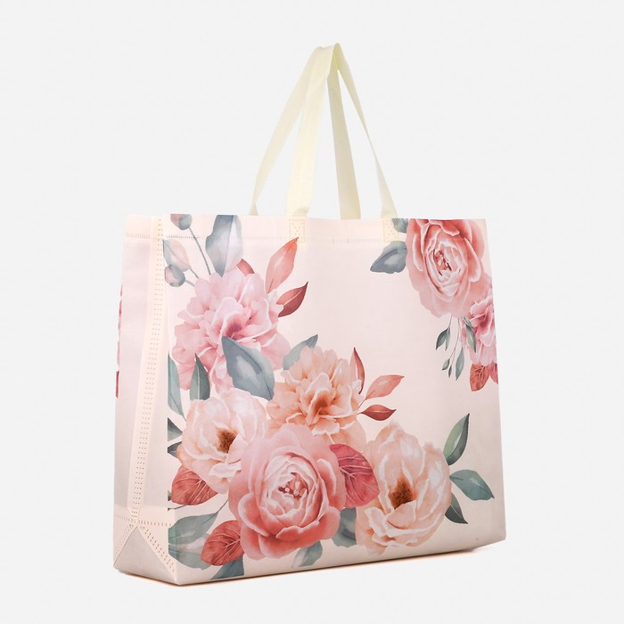 

Сумка хозяйственная без застёжки, цвет бежевый