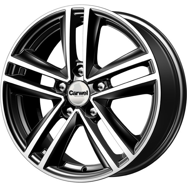 

Колесный диск R15 5x100 6J ET38 D57,1 Carwel Неро 134 AB