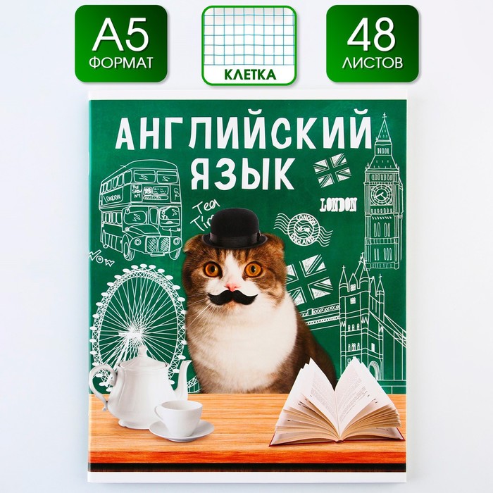 

Предметная тетрадь 48 л "МИЛЫЕ ПИТОМЦЫ" со справочными материалами "Английский язык"