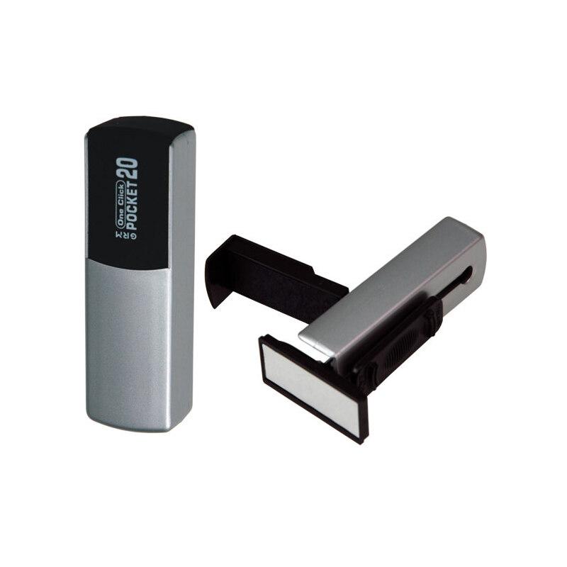 

GRM Pocket 20 ONE CLICK. Карманный штамп, 16x40 мм