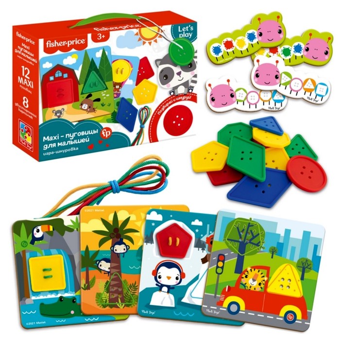 

Игра-шнуровка «Maxi-пуговицы»