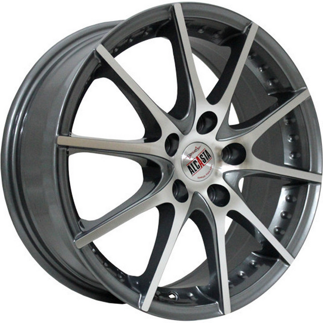 

Колесный диск R15 5x100 6J ET38 D57,1 Alcasta M 08 GMF, Серый