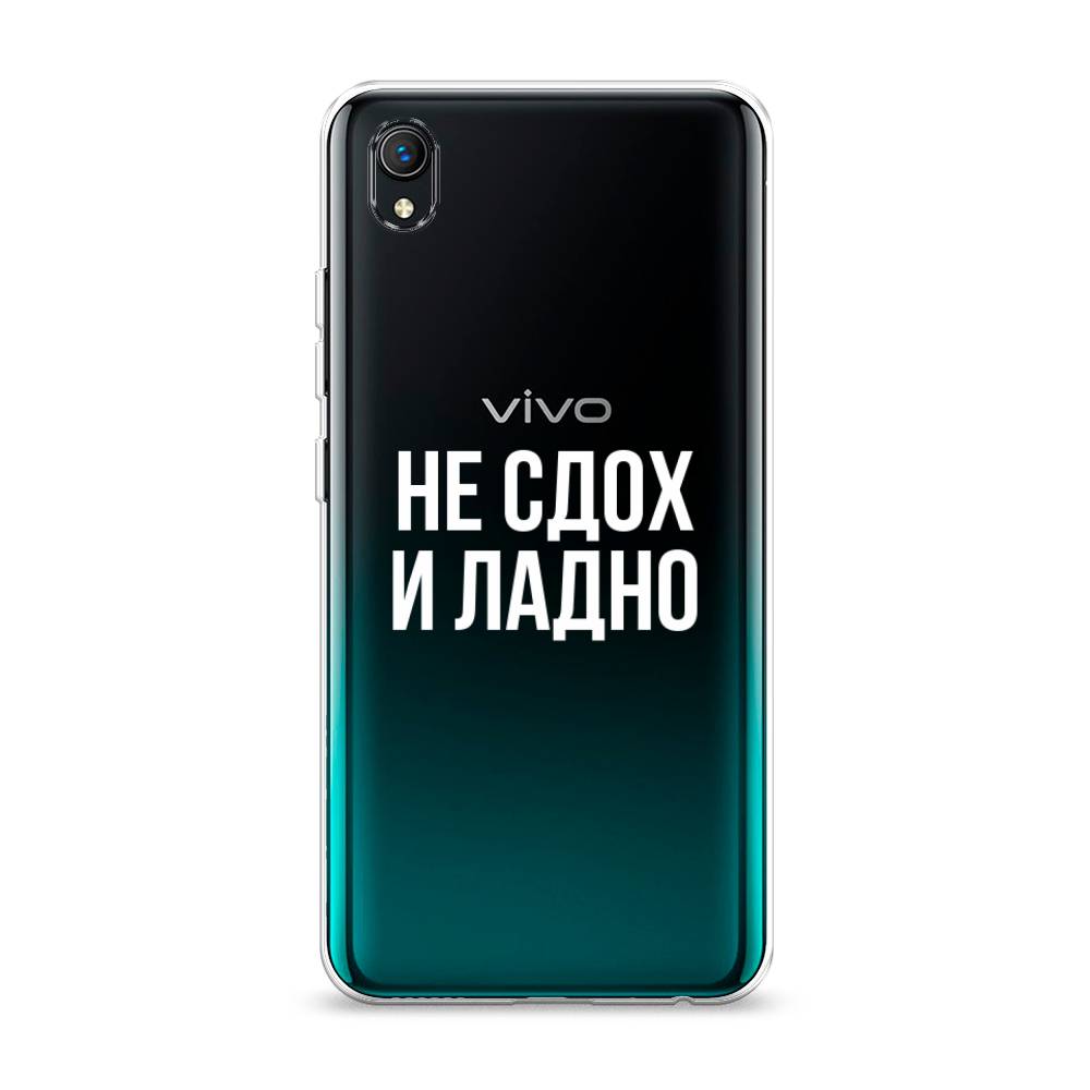 

Чехол Awog на Vivo Y91c/Y1s "Не сдох и ладно", Разноцветный, 263250-6