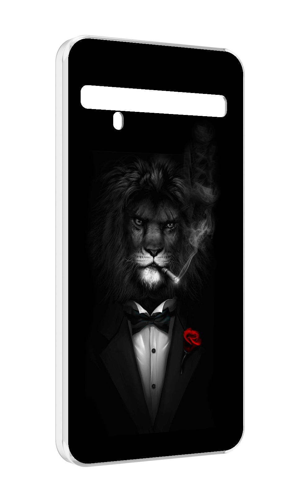 

Чехол MyPads лев-в-темноте-с-сигаретой мужской для TCL 10 Pro / TCL 10 + Plus, Прозрачный, Tocco