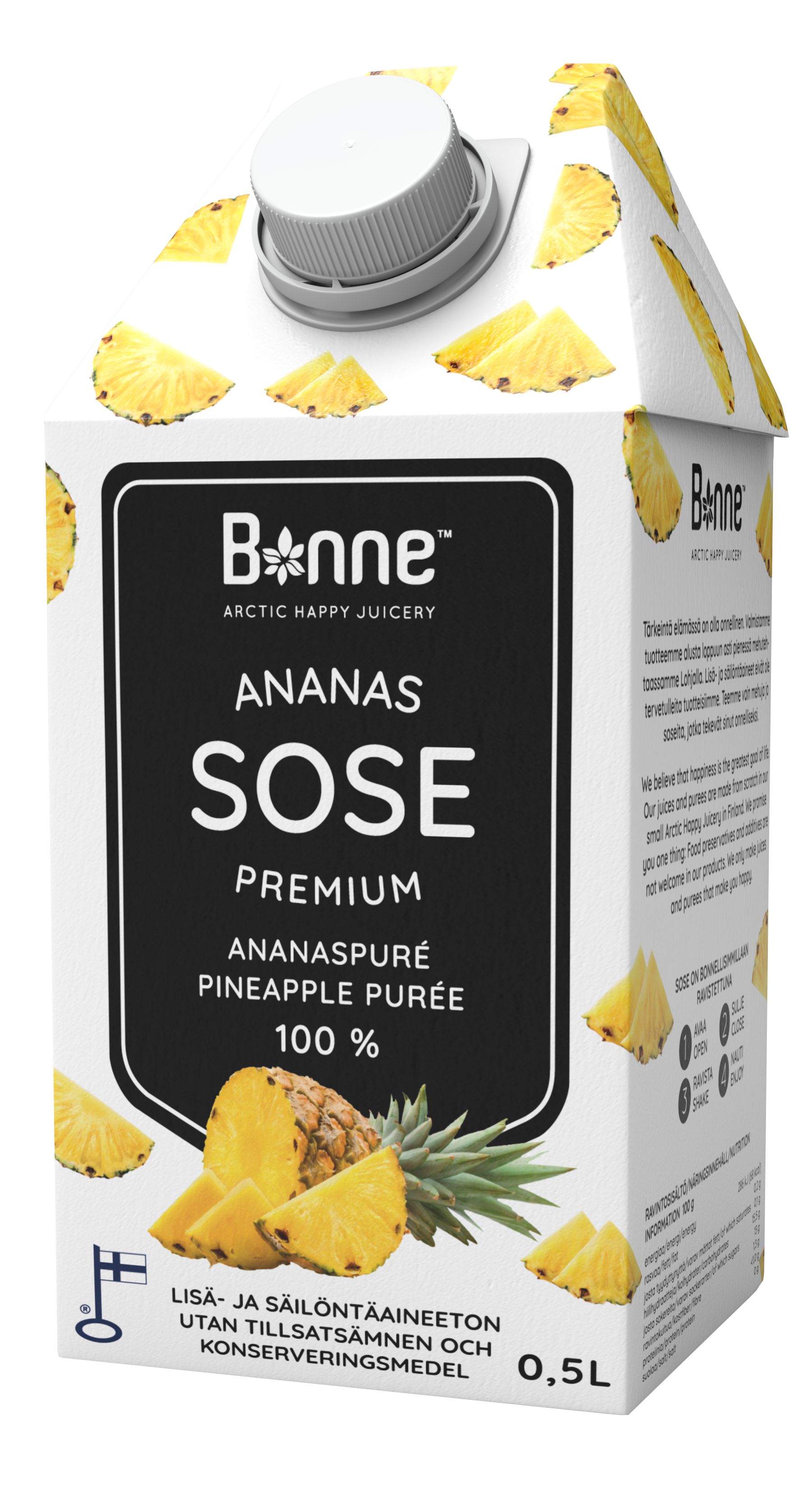 

Пюре из Ананаса Bonne 500 мл