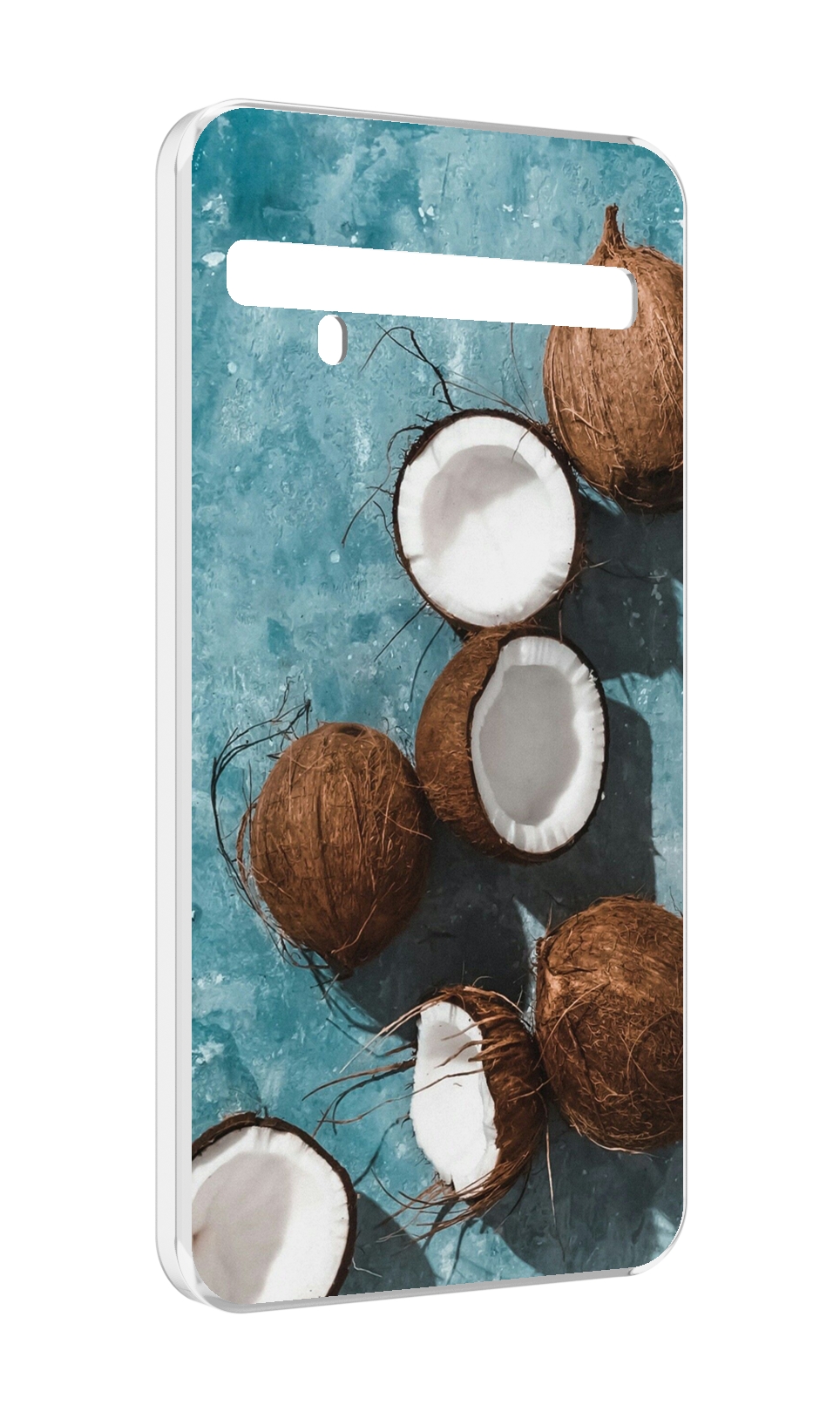 

Чехол MyPads красивые-кокосы для TCL 10 Pro / TCL 10 + Plus, Прозрачный, Tocco