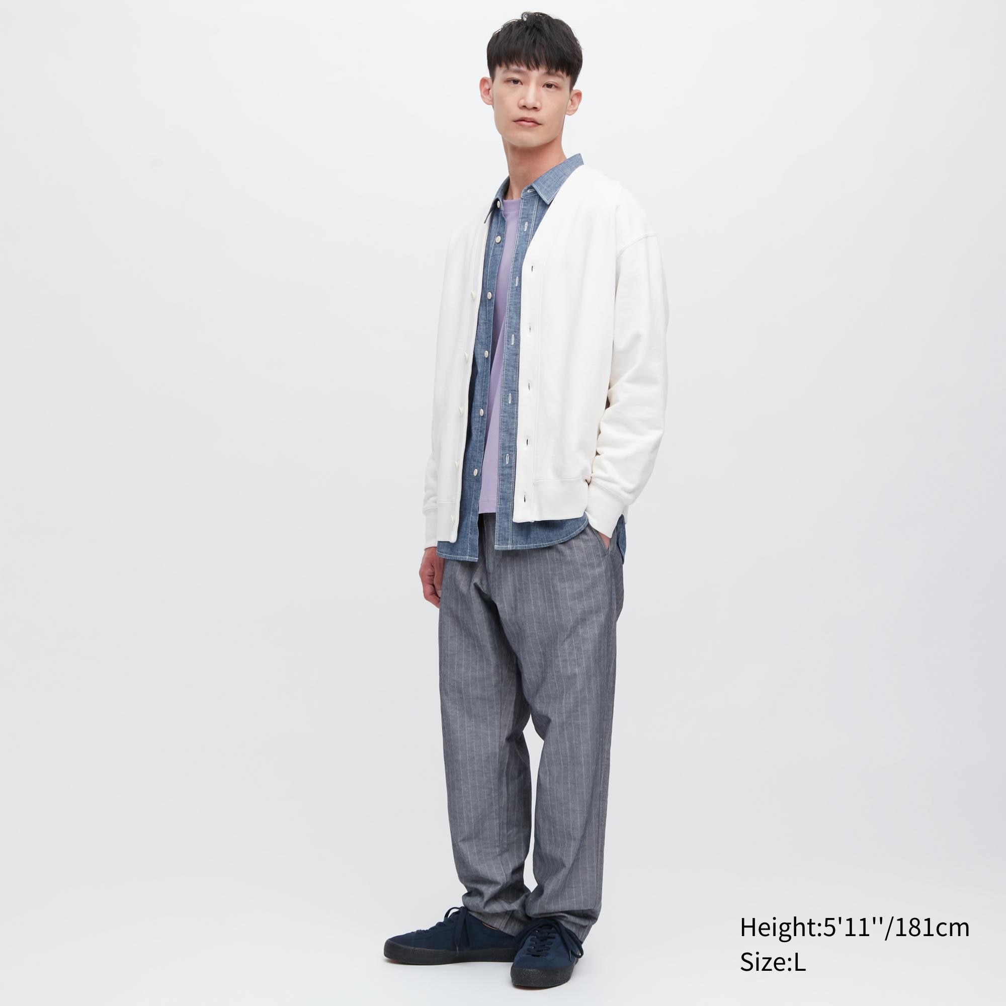 

Брюки мужские UNIQLO 461455COL68 синие M (доставка из-за рубежа), Синий, 461455COL68