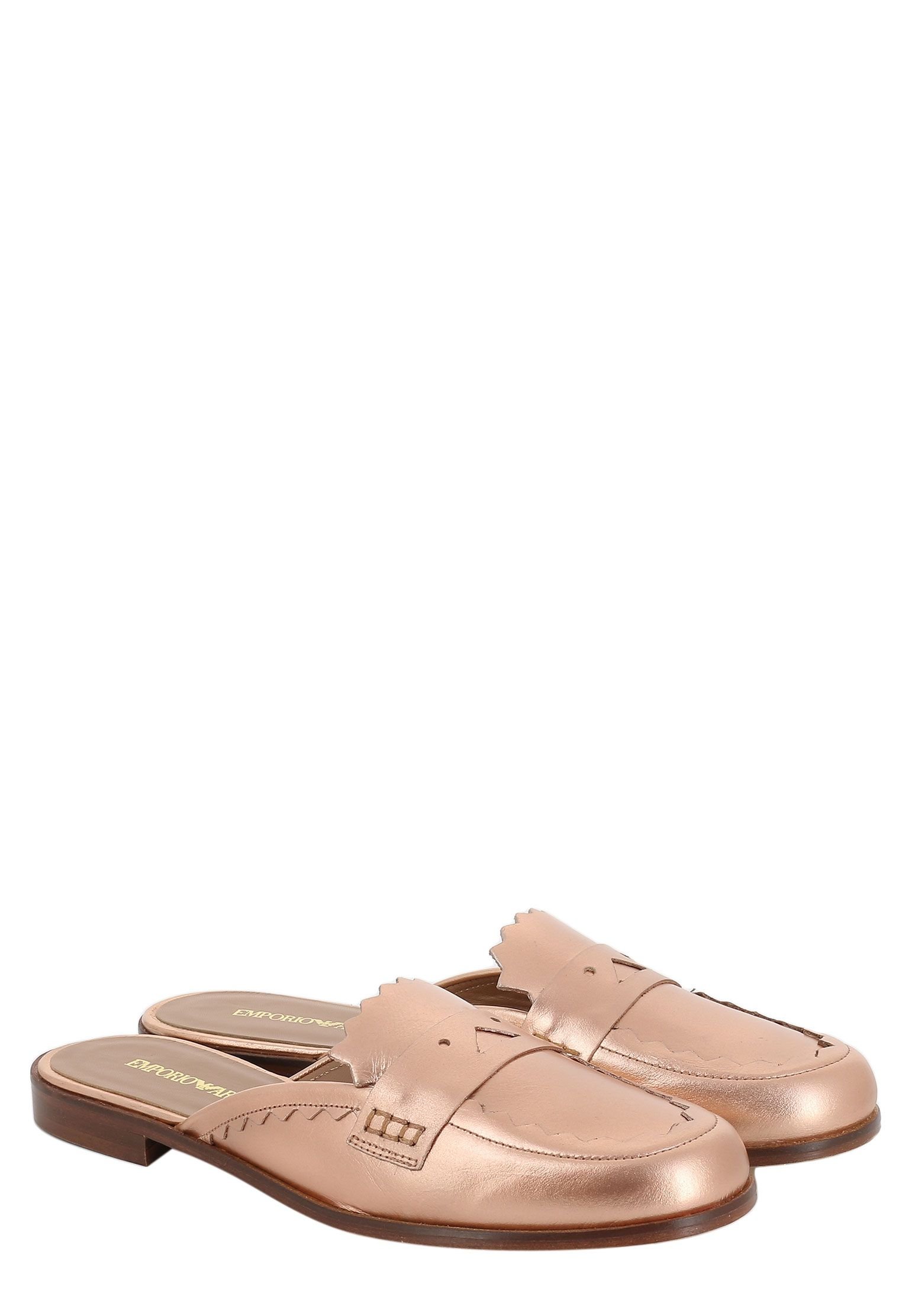 

Мюли женские Emporio Armani 98847 розовые 39 EU, Розовый, 98847