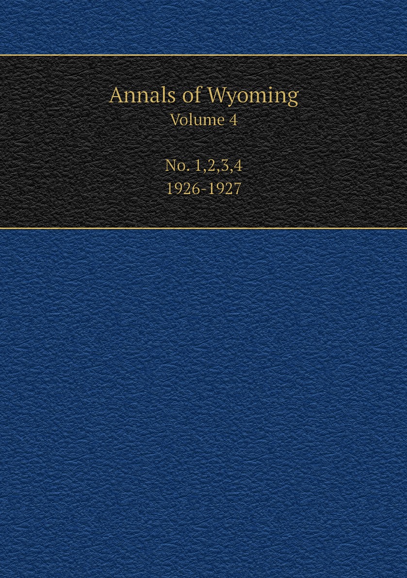 

Annals of Wyoming