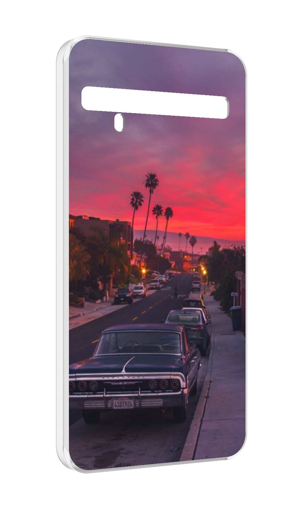 

Чехол MyPads красивая дорога америки для TCL 10 Pro / TCL 10 + Plus, Прозрачный, Tocco