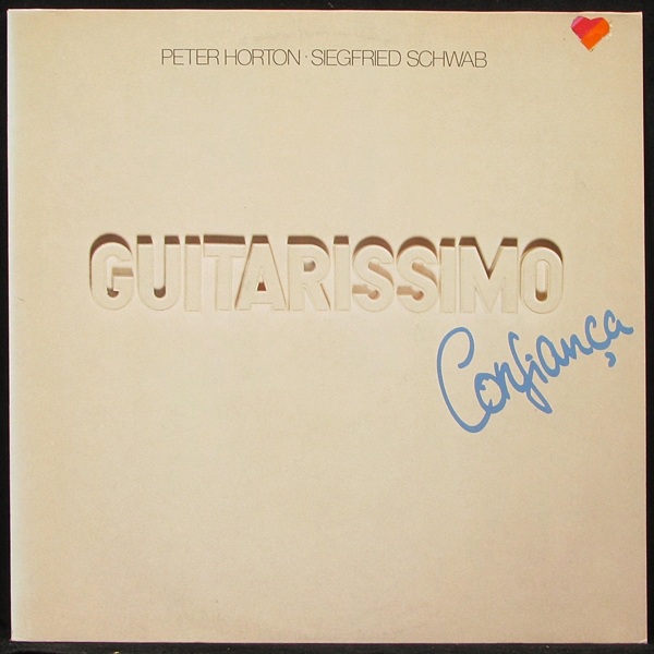 

Peter Horton Siegfried Schawab - Guitarissimo - Confianca (LP)