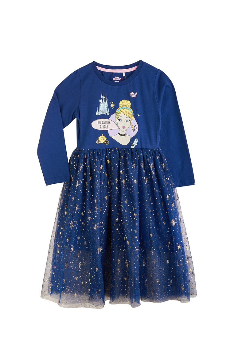 фото Платье детское disney princess aw20pr0303946 синий р.128