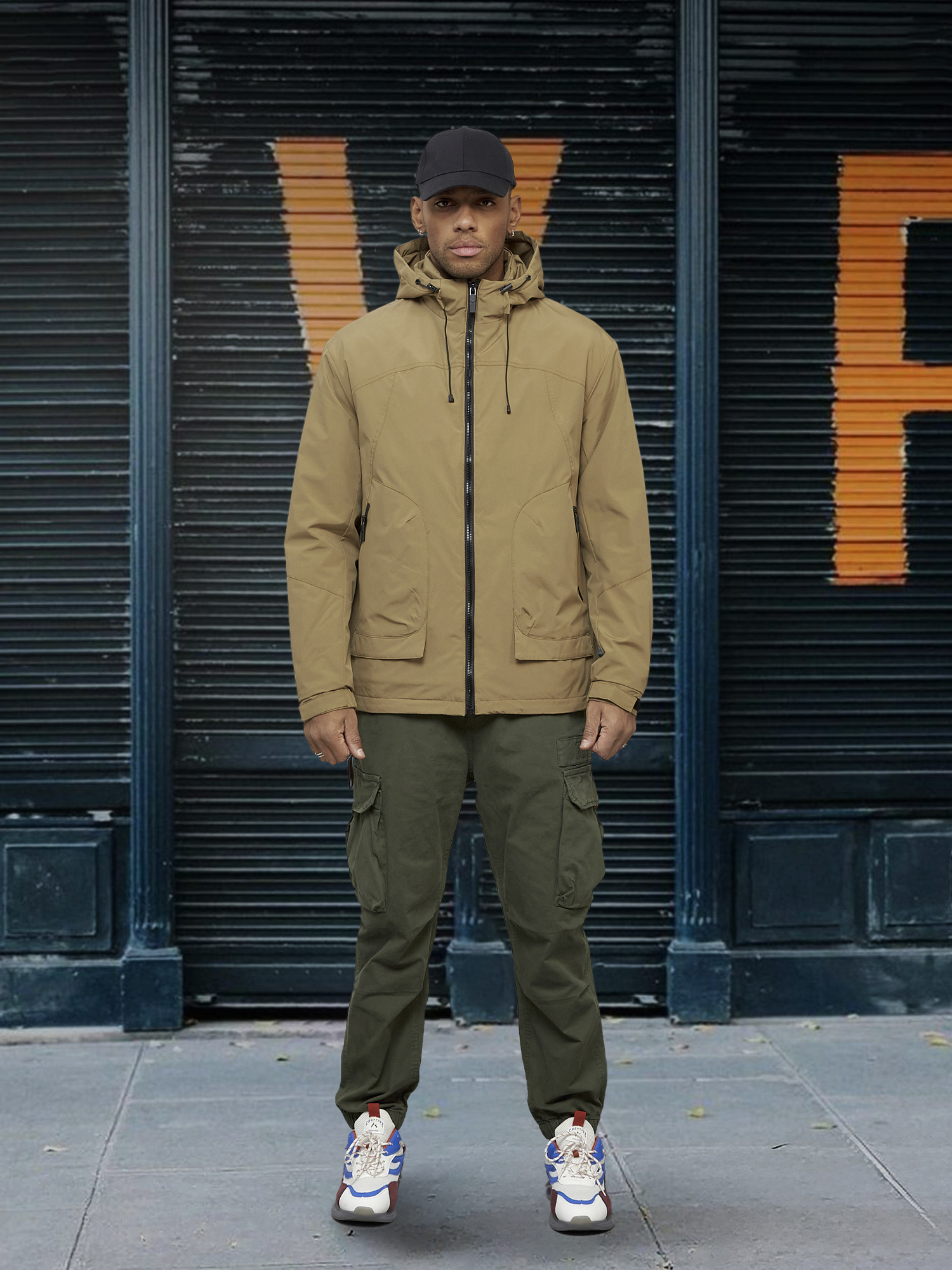 

Куртка мужская NoBrand OI-7322 желтая XXL, Желтый, OI-7322