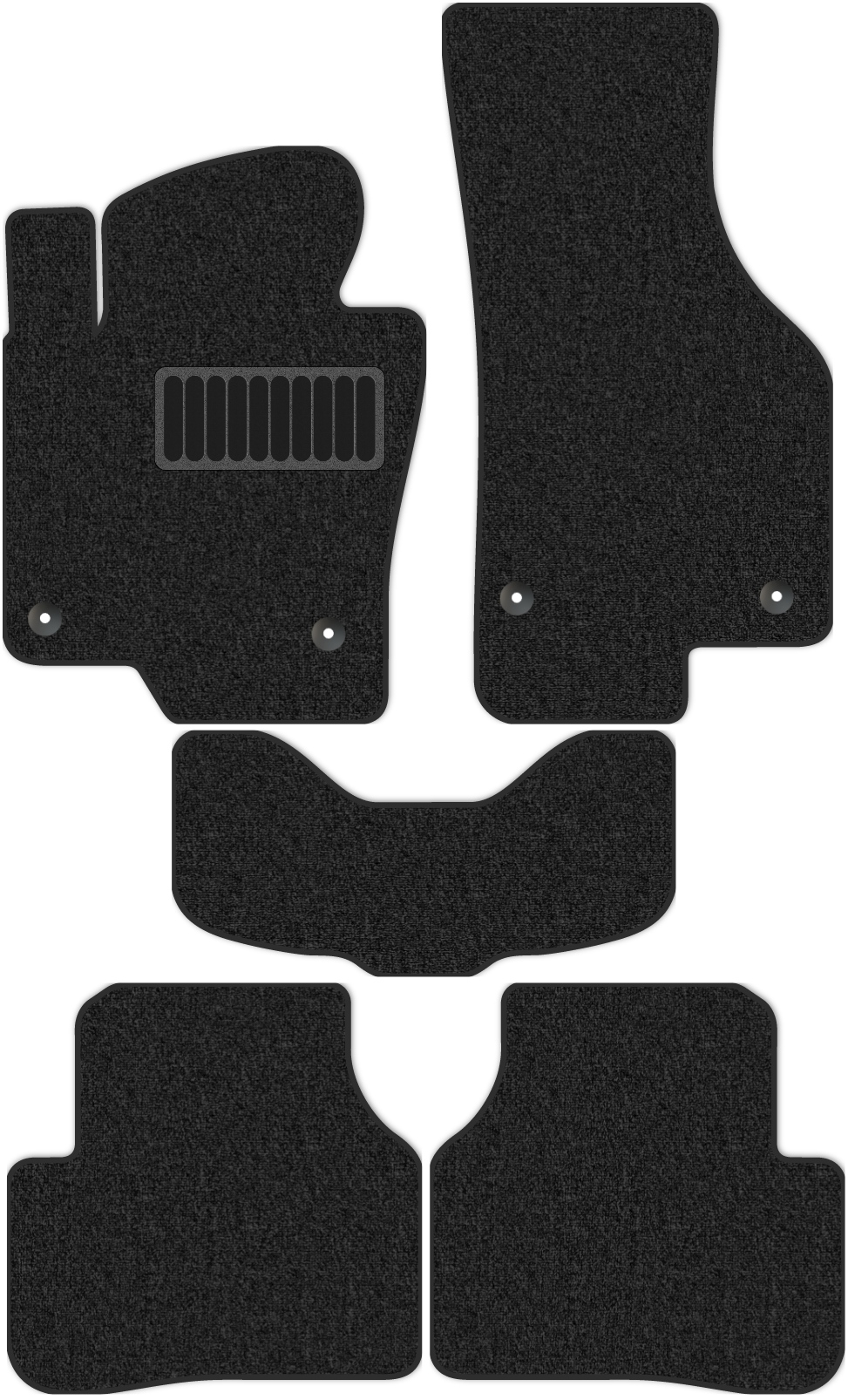 

Коврики текстильные Allmone Классик для Volkswagen Passat VI, VII B7, B6 2005 - 2015, 5009-S5YLT-A