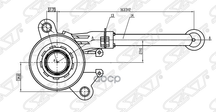 

Выжимная Муфта Сцепления Nissan/Renault 1,5d Sat арт. ST-30620-6299R