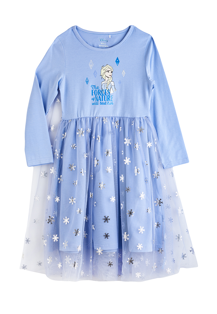 фото Платье детское disney frozen aw21fr1703930 голубой р.122