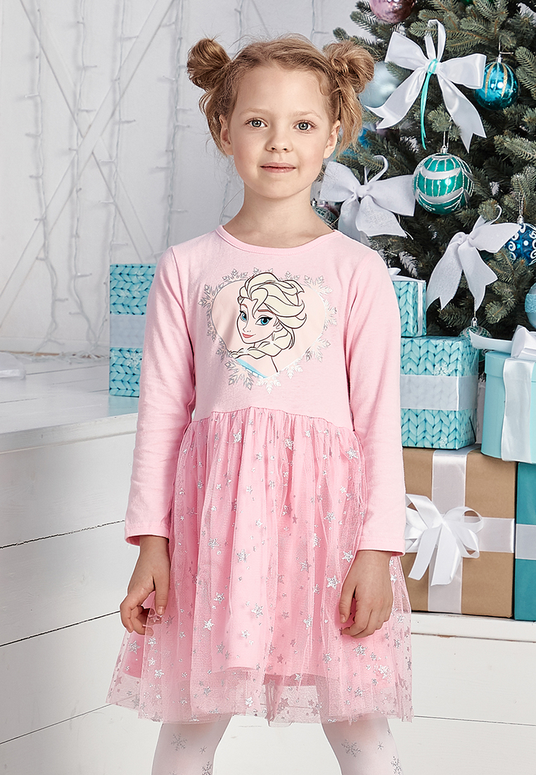 фото Платье детское disney frozen aw19l_fr4 розовый р.128