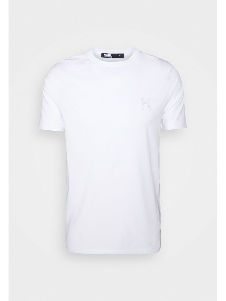 

Футболка мужская Karl Lagerfeld K4822O094 белая XL, Белый, K4822O094