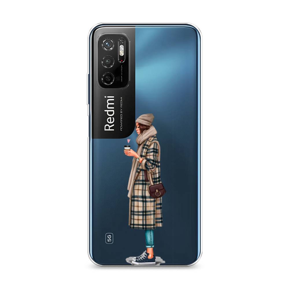 

Чехол на Xiaomi Redmi Note 11SE "Утренний кофе", Коричневый;бежевый, 315950-6