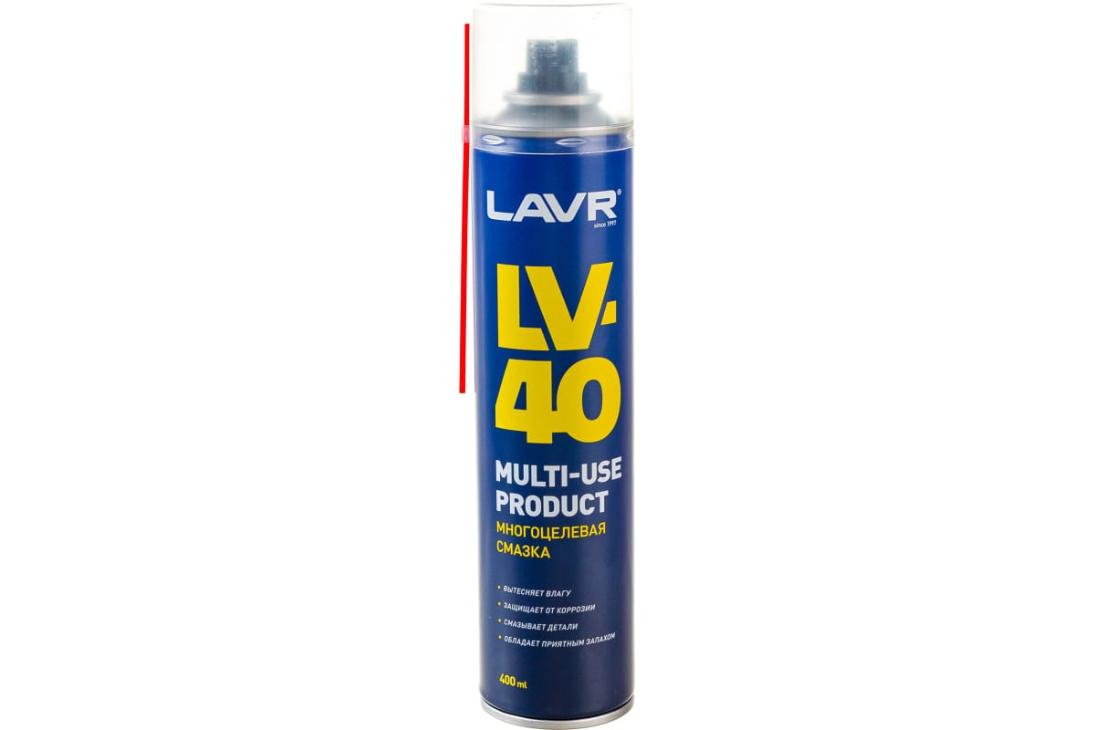 

Многоцелевая смазка LV-40 400 мл Лавр Ln1485