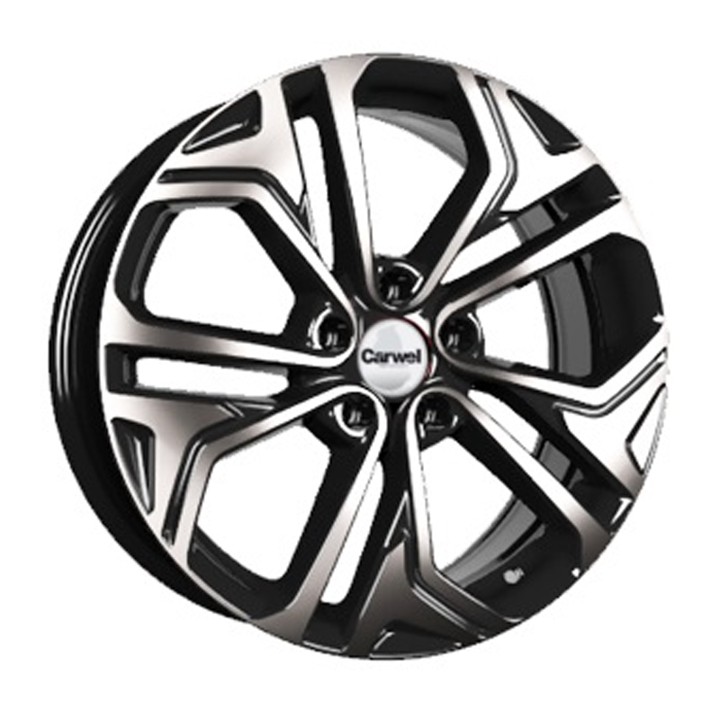 

Колесный диск R18 5x114,3 7,5j Et49,5 67,1 Carwel Иткуль 205 (Santa Fe) Ab CARWEL 75583 Ab, Черный;серебристый