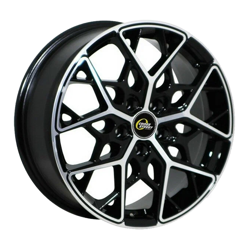 

Колесный диск R18 5x114,3 7,5j Et45 D64,1 Cross Street Сr-20 Bkf Crossstreet 9323449 Bkf, Черный;серебристый